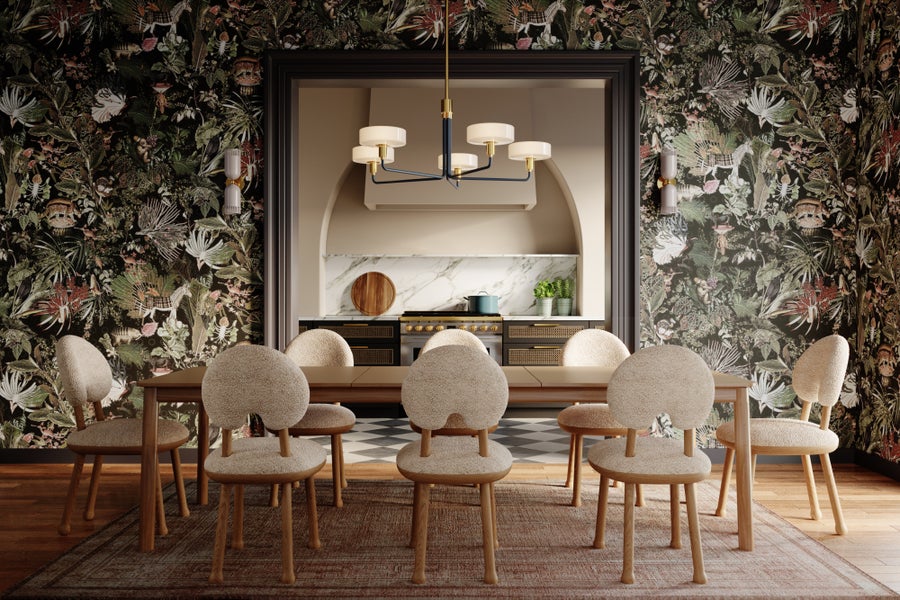 Mitzi Aston Chandelier — H886805-AGB/SBL
