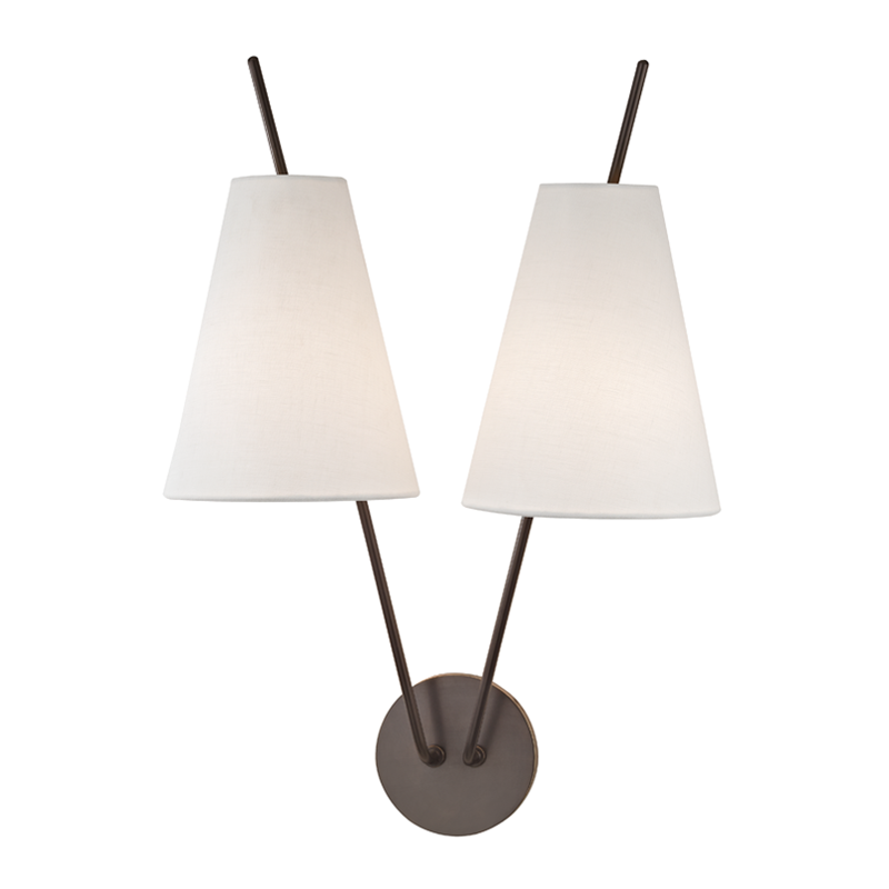 Hudson Valley Lighting Campagna Wall Sconce — Old Bronze