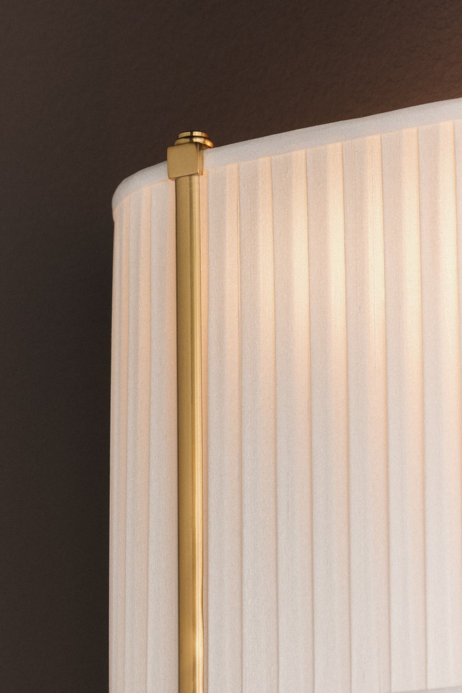 Hudson Valley Lighting Cornell Wall Sconce — Aged Brass