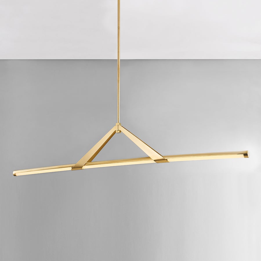 Hudson Valley Lighting Jonas Linear — Aged Brass