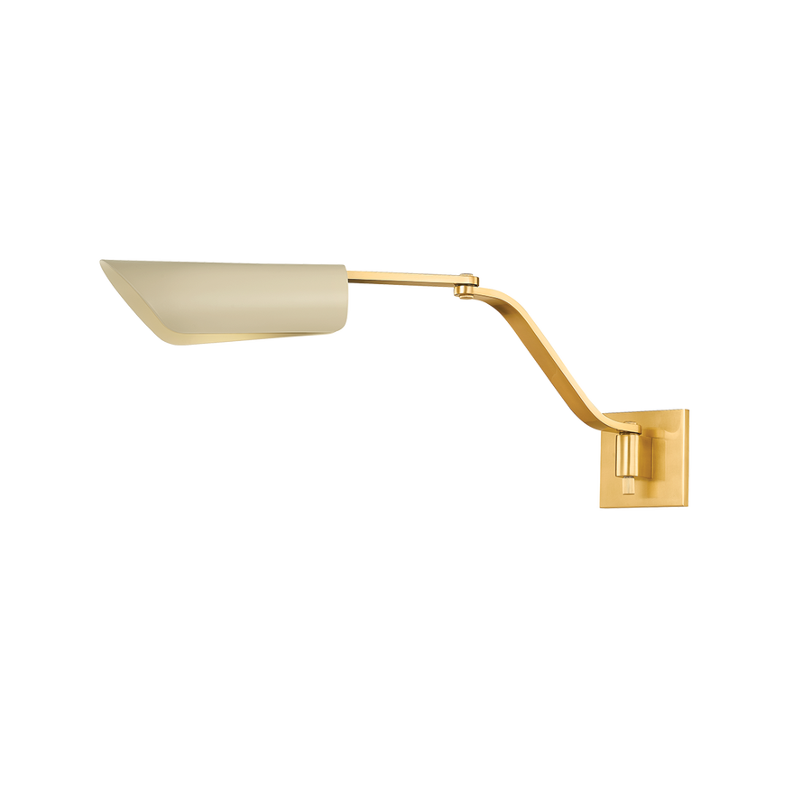 Hudson Valley Lighting DOUGLASTON WALL SCONCE — 6810-AGB/SSD