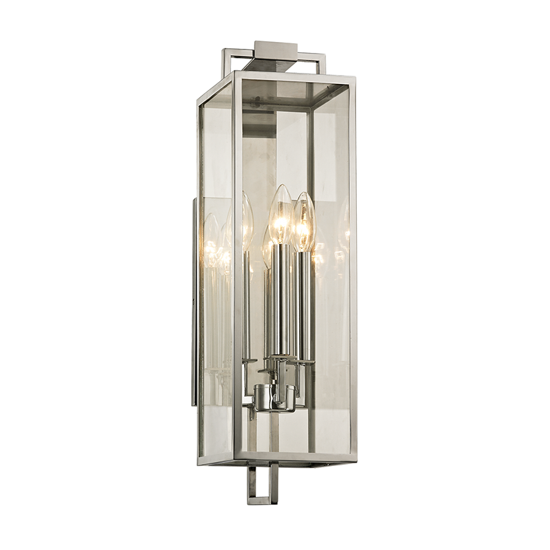Troy Lighting Beckham Exterior Wall Sconce — B6532-SS
