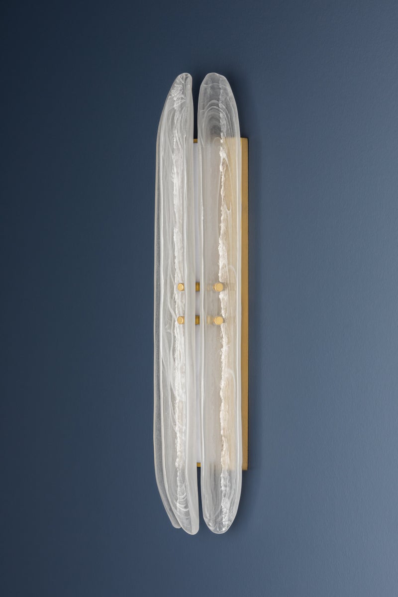 Hudson Valley Lighting WESTTOWN Wall Sconce — Aged Brass