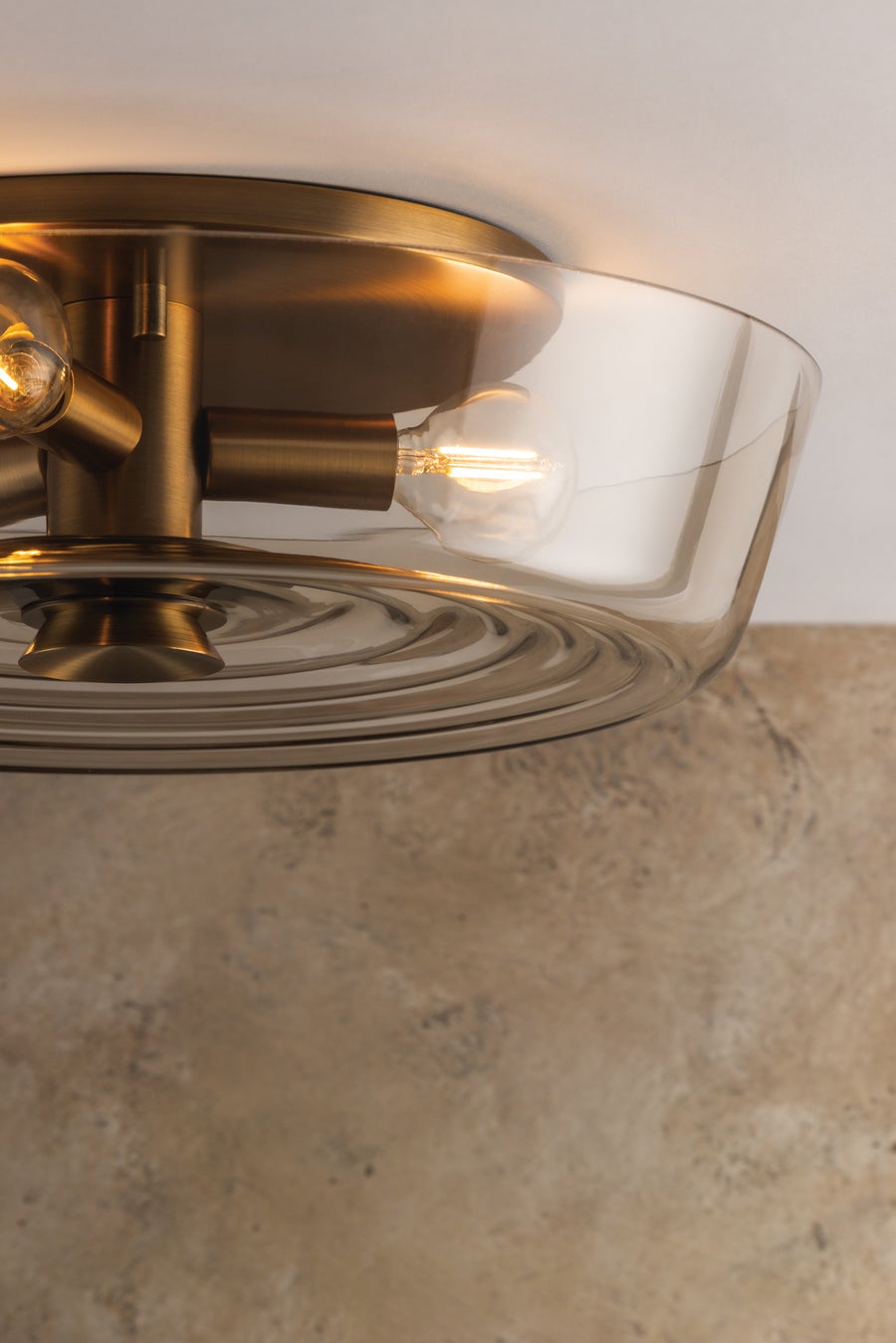 Troy Lighting Theodore Flush Mount — C3916-PBR