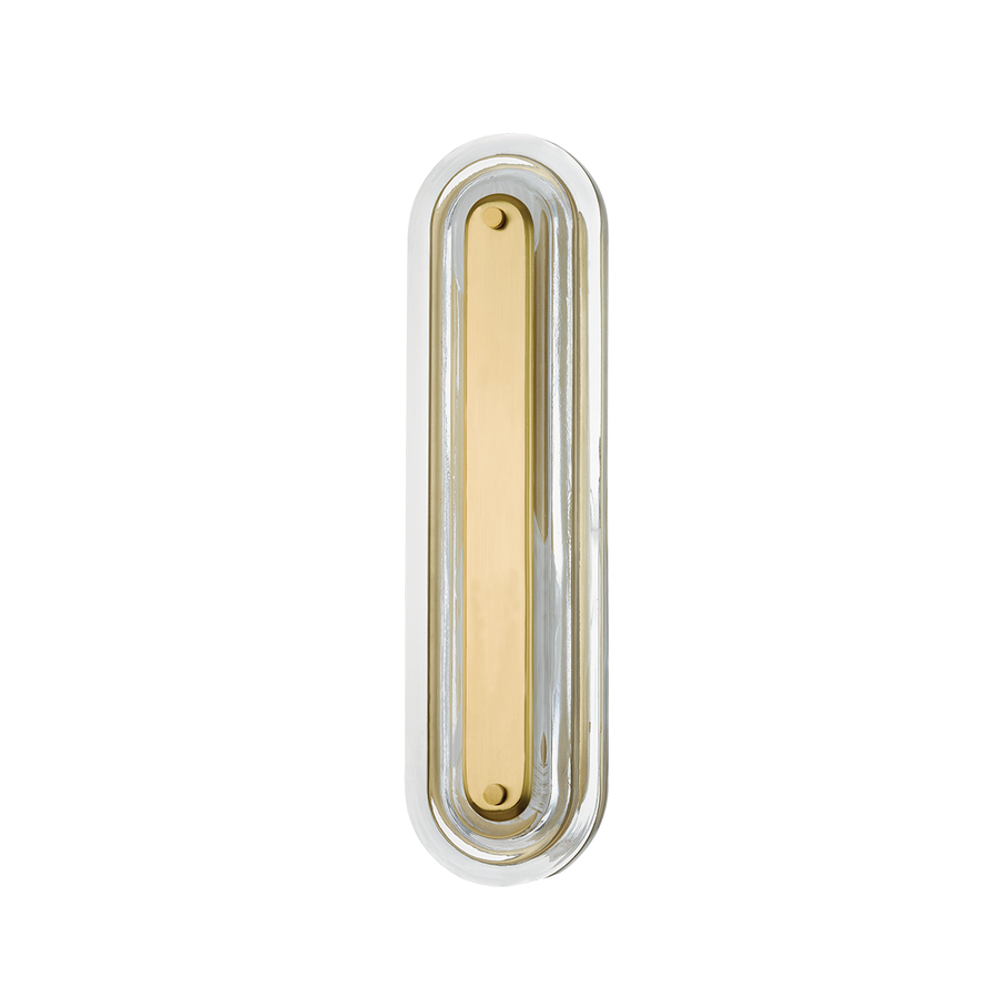Hudson Valley Lighting Litton Wall Sconce — Aged Brass