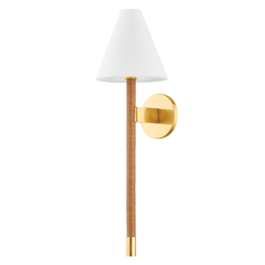Hudson Valley Lighting WATKINS WALL SCONCE — Aged Brass