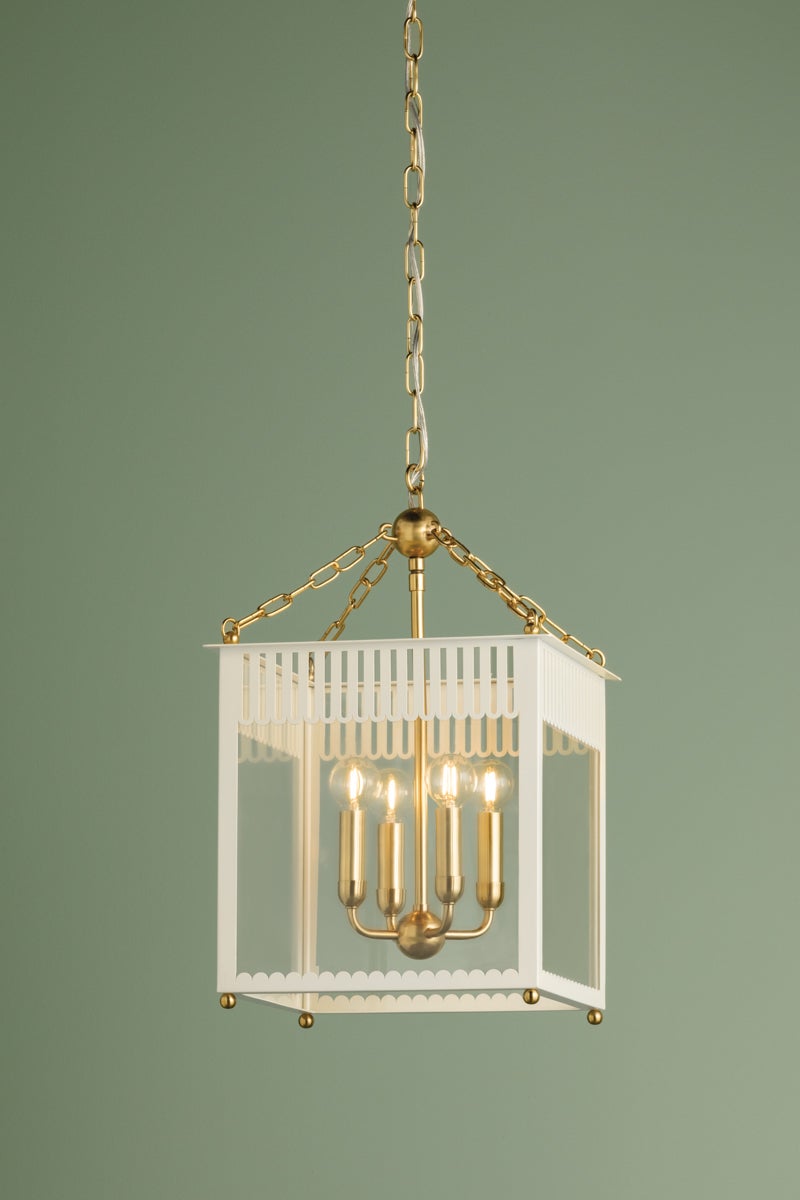Mitzi Rosalie Lantern — H932704S-AGB/SCR