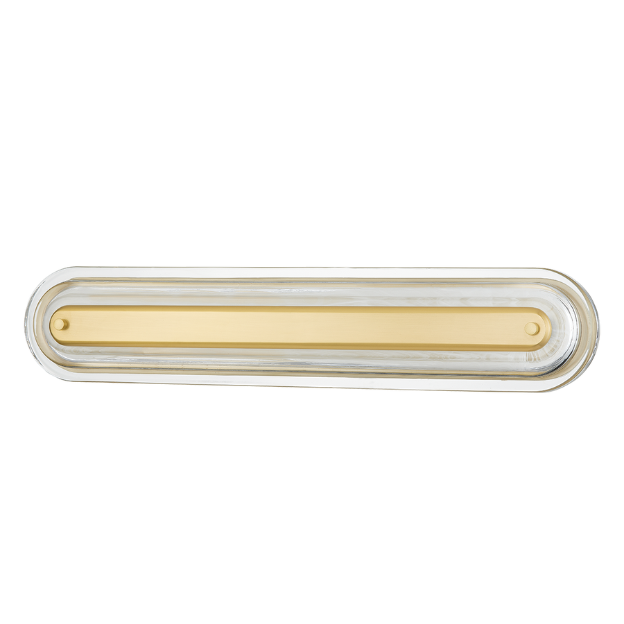 Hudson Valley Lighting Litton Wall Sconce — Aged Brass