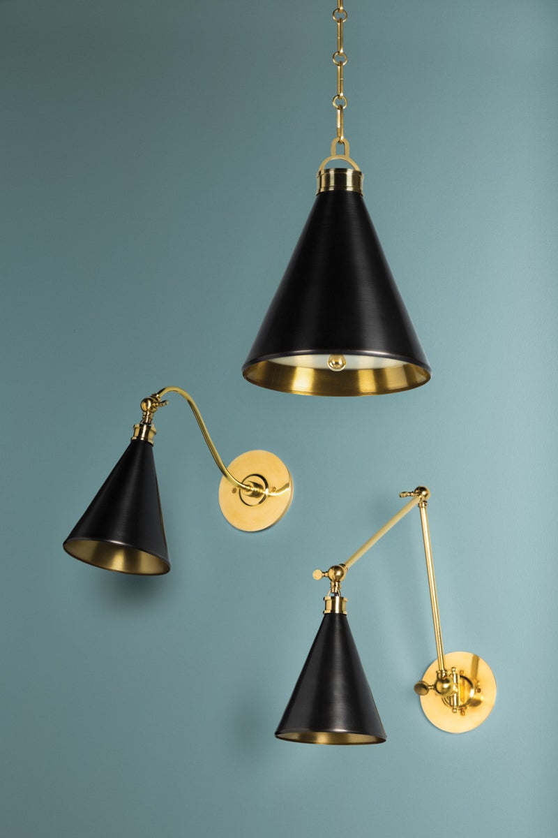 Hudson Valley Lighting OSTERLEY Wall Sconce — MDS1301-ADB