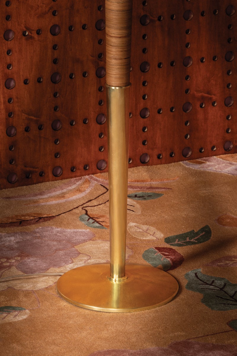 Hudson Valley Lighting BOHICKET Floor Lamp — Aged Brass