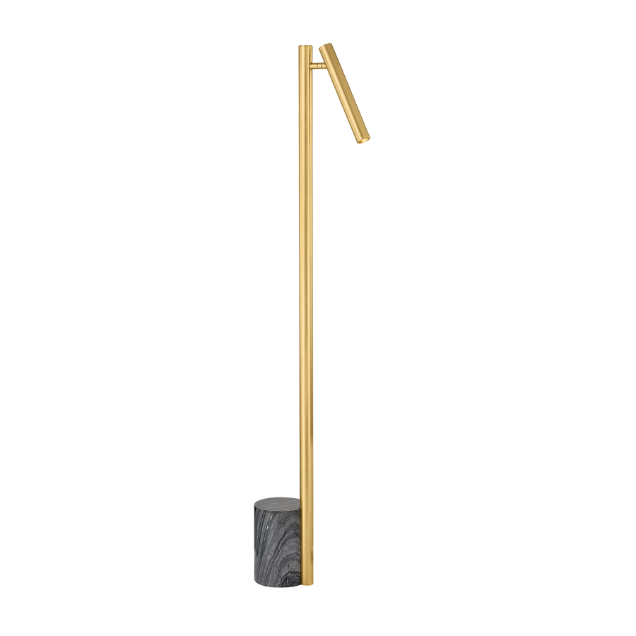 Hudson Valley Lighting CIRCLEVILLE Floor Lamp — Aged Brass