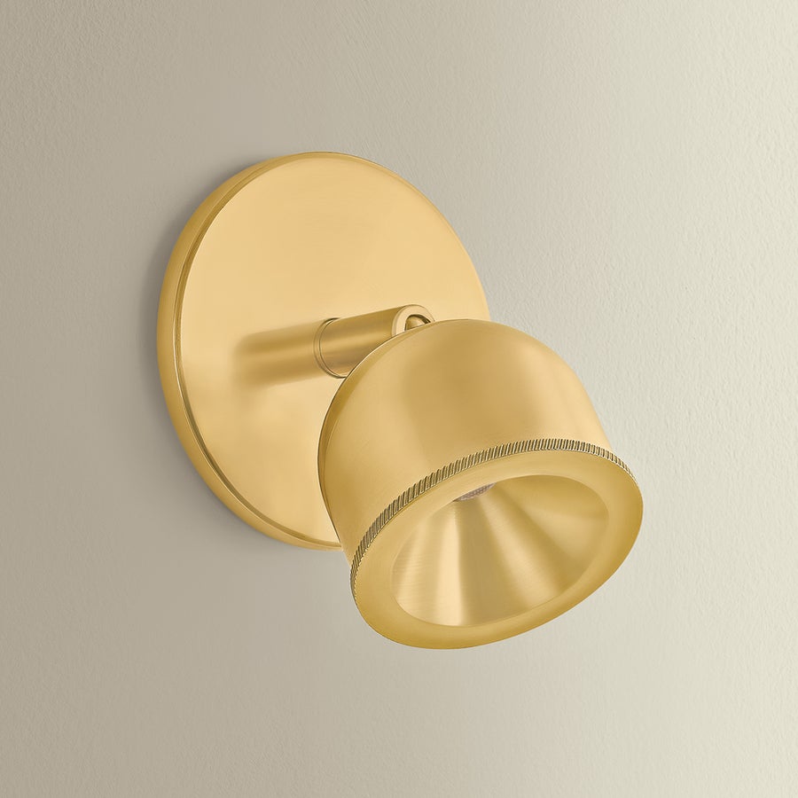 Hudson Valley Lighting Tuthill Flush Mount — Aged Brass