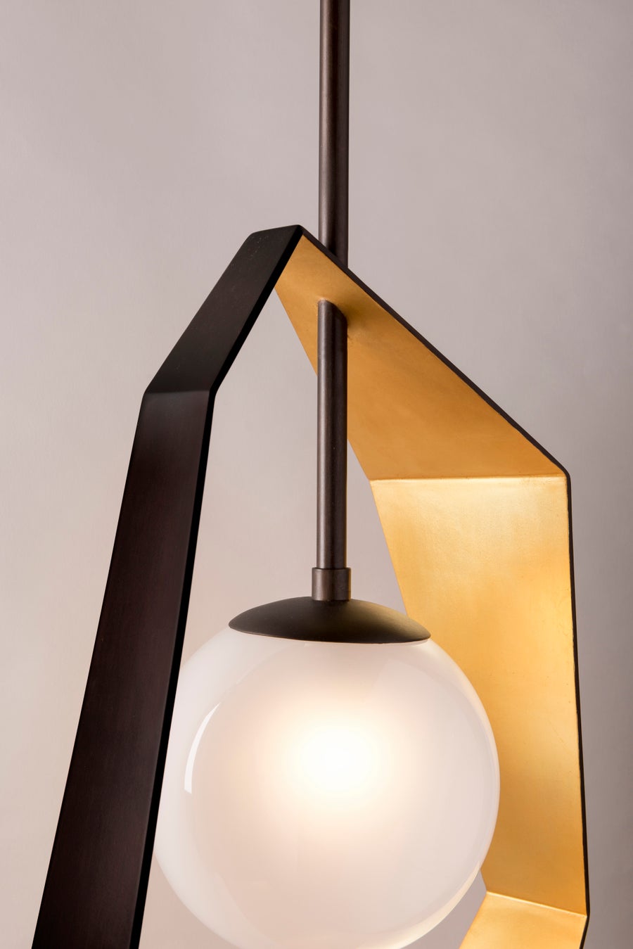 Troy Lighting Origami Pendant — F5524-BRZ/GL/SS