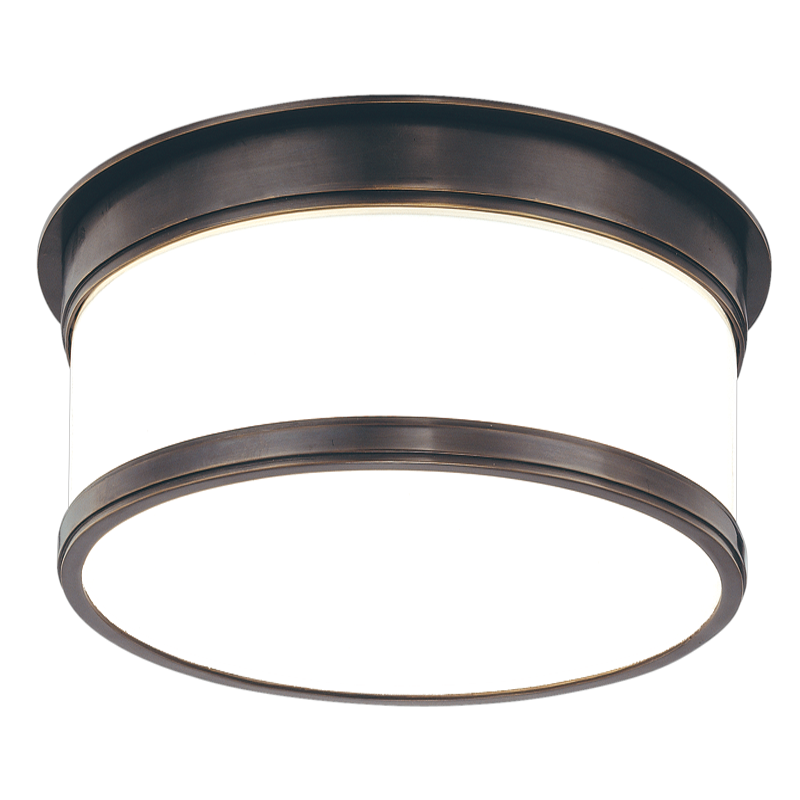 Hudson Valley Lighting Geneva Flush Mount — Old Bronze