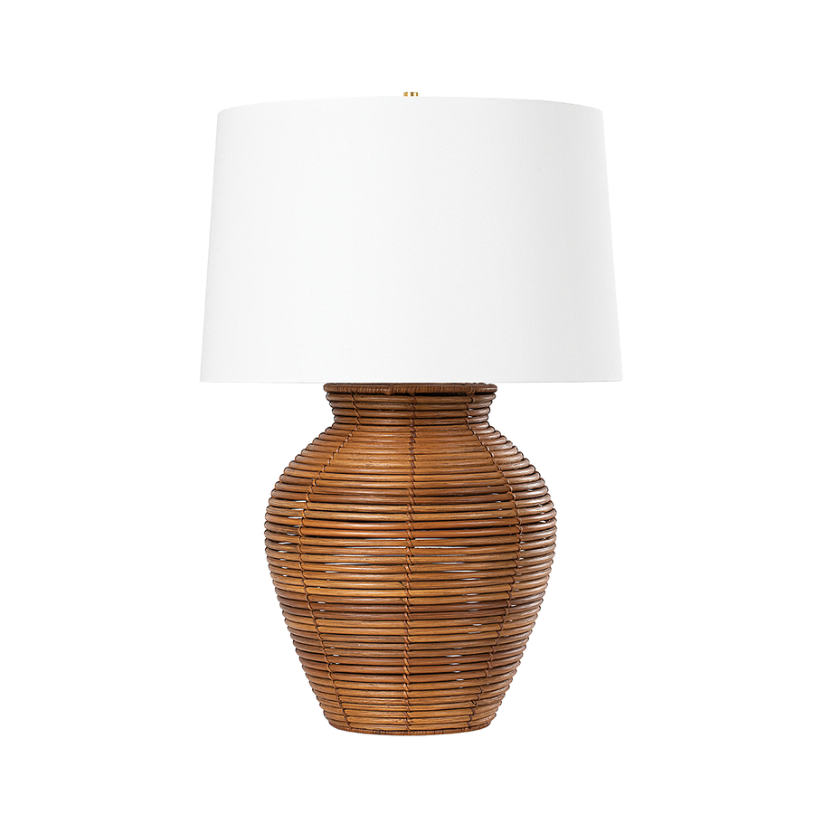 Hudson Valley Lighting Newark Table Lamp — Vintage Gold Leaf