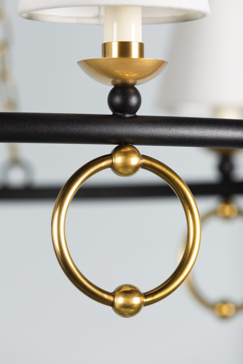 Mitzi Haverford Chandelier — H757806-AGB/TBK