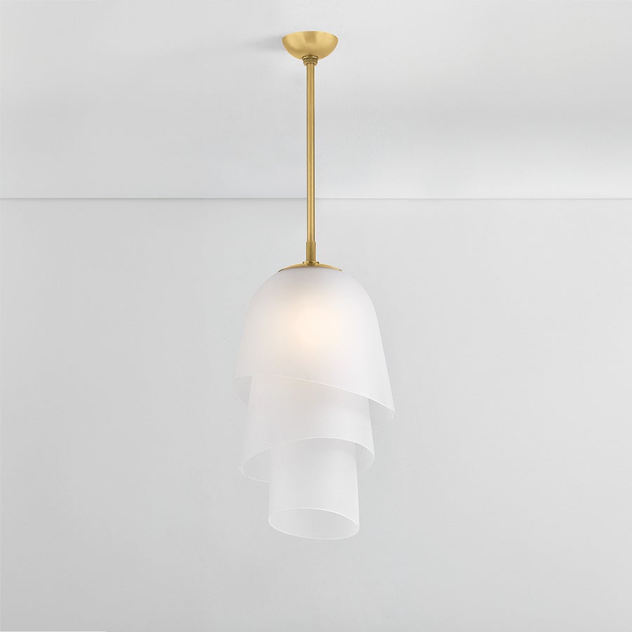 Corbett Lighting HELA PENDANT — 470-13-VB