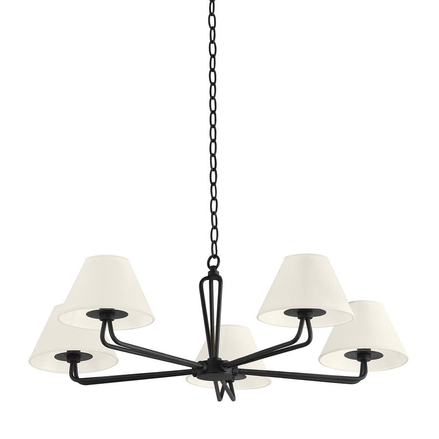 Troy Lighting Ozias Chandelier — F2536-BI