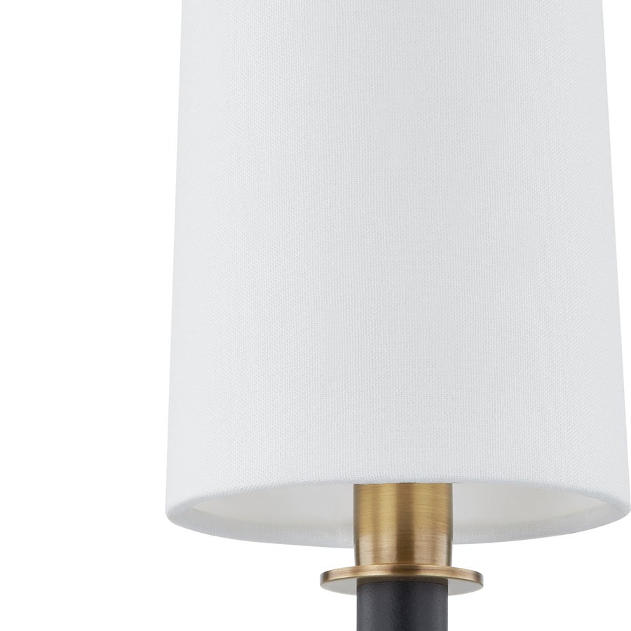 Troy Lighting BELVEDERE Wall Sconce — B2819-PBR/TBK