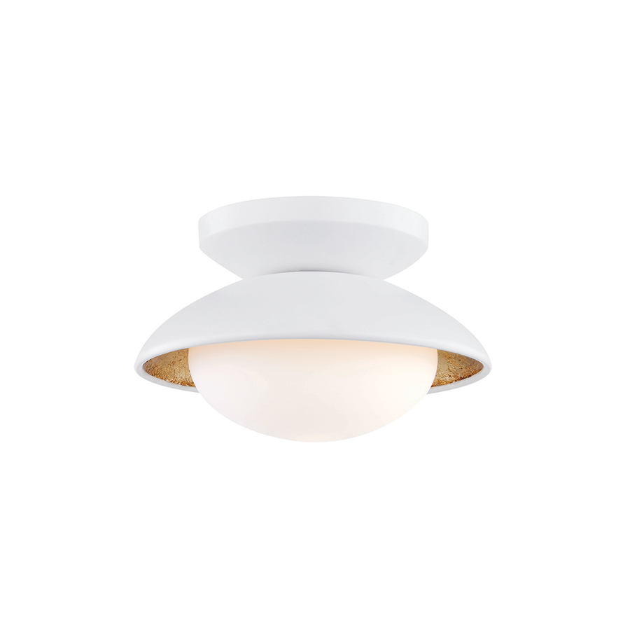 Mitzi Cadence Semi Flush — H368601S-WH/GL