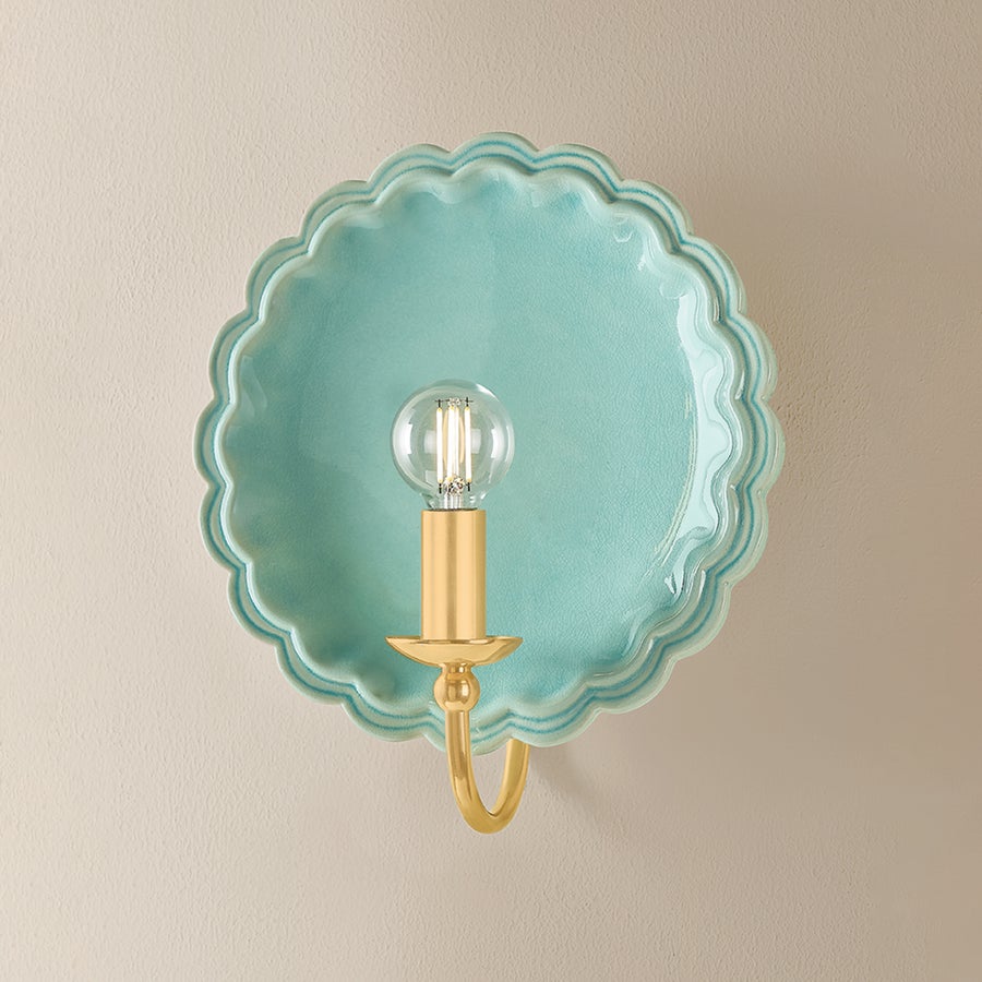 Mitzi Paulette Wall Sconce — H1140101-AGB/CMC
