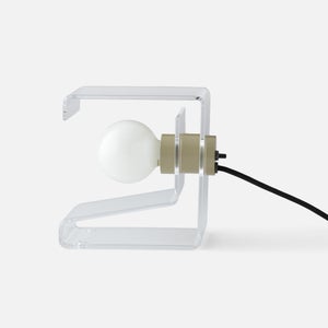 Pop Light II Table Lamp in CLEAR w/ Lichen Gloss thumbnail 4