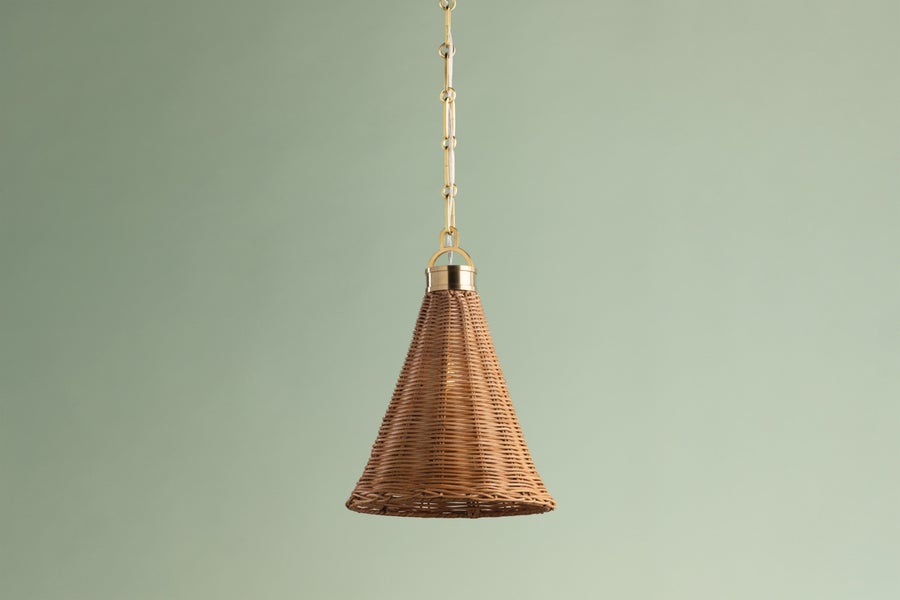 Hudson Valley Lighting Kensington Pendant — Aged Brass