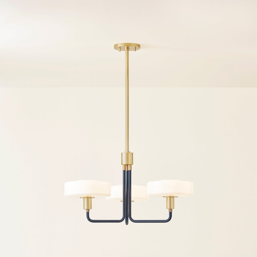 Mitzi Aston Chandelier — H886803-AGB/SBL
