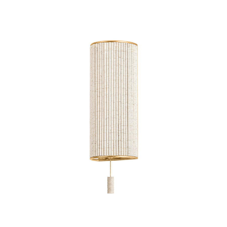 Hudson Valley Lighting HAMPDEN WALL SCONCE — Vintage Gold Leaf