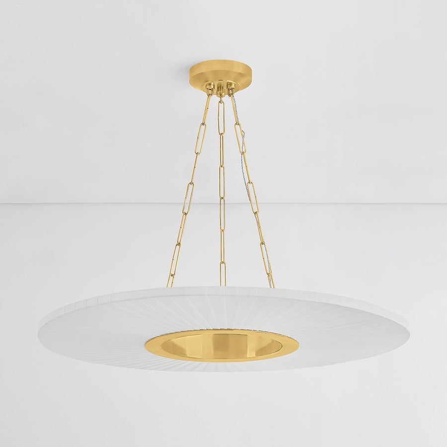 Hudson Valley Lighting PRATTSBURGH Chandelier — Aged Brass