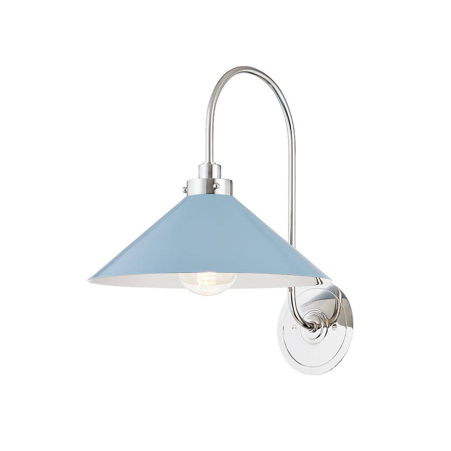 Hudson Valley Lighting CLIVEDON Wall Sconce — MDS1400-PN/BB