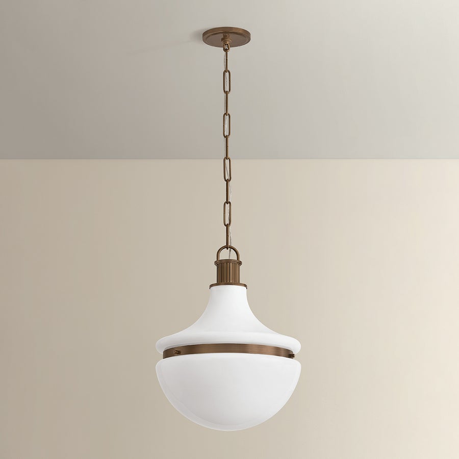 Hudson Valley Lighting Barryville Pendant — Historic Bronze