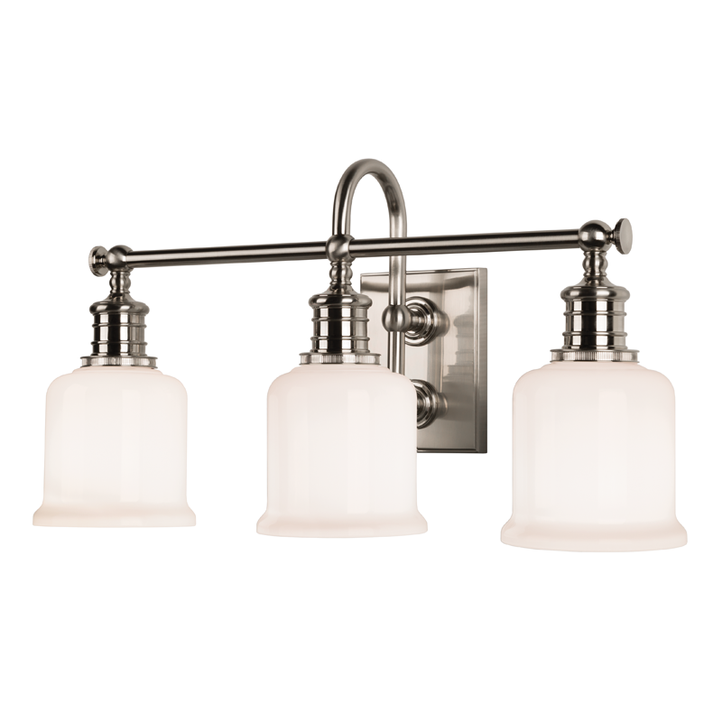 Hudson Valley Lighting Keswick Bath and Vanity — Satin Nickel