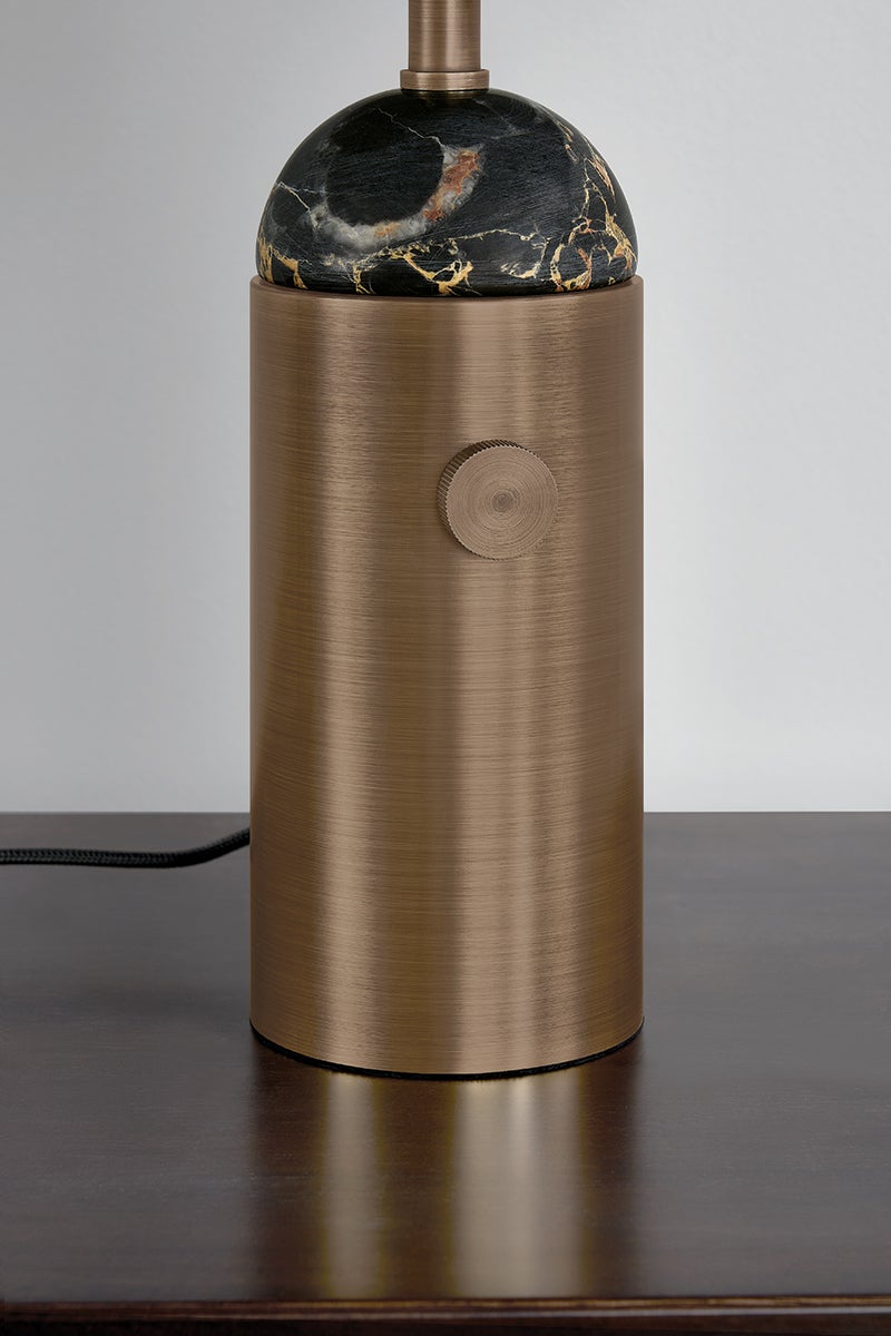 Hudson Valley Lighting Parkston Rechargeable Table Lamp — Historic Bronze