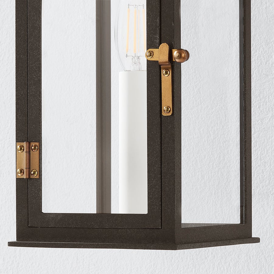 Troy Lighting Bohen Exterior Wall Sconce — B2219-FRN/PBR