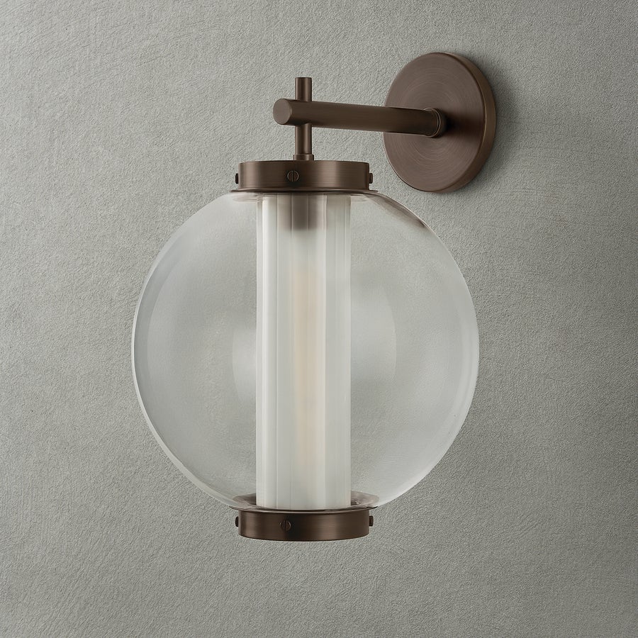 Troy Lighting Marco Exterior Wall Sconce — B6218-BRZ