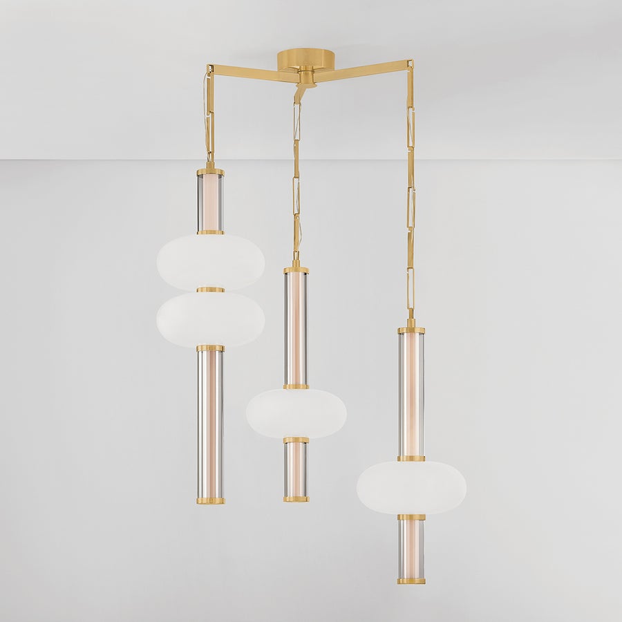 Corbett Lighting CORBIN Chandelier — 482-37-VB