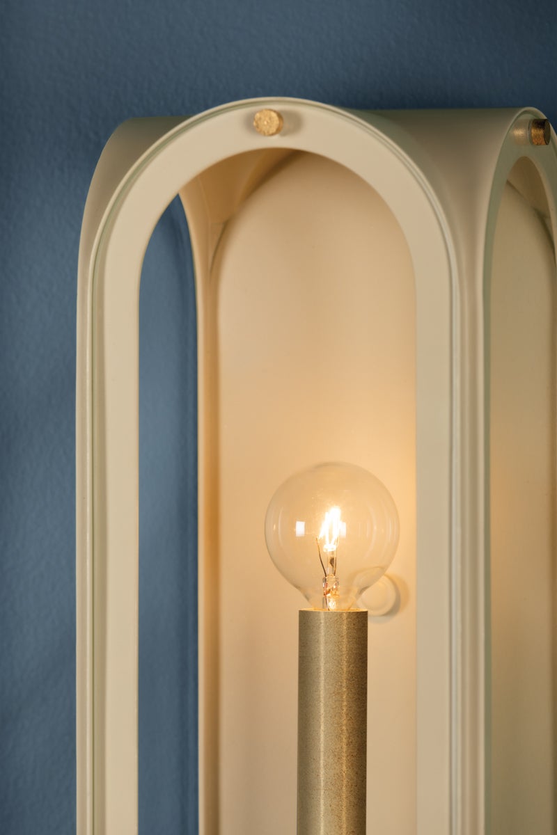 Hudson Valley Lighting LINCROFT Wall Sconce — 6606-VGL/SSD