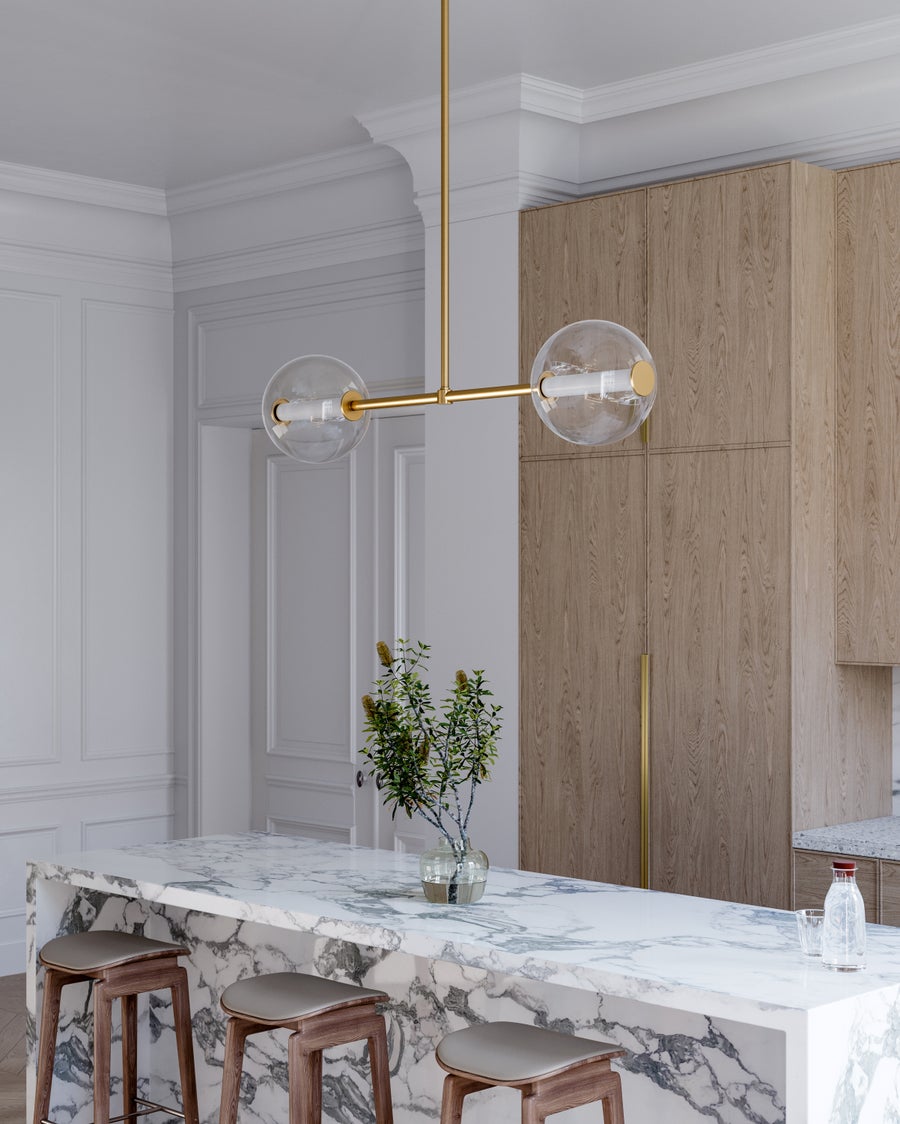 Hudson Valley Lighting RICHFORD Linear — Aged Brass
