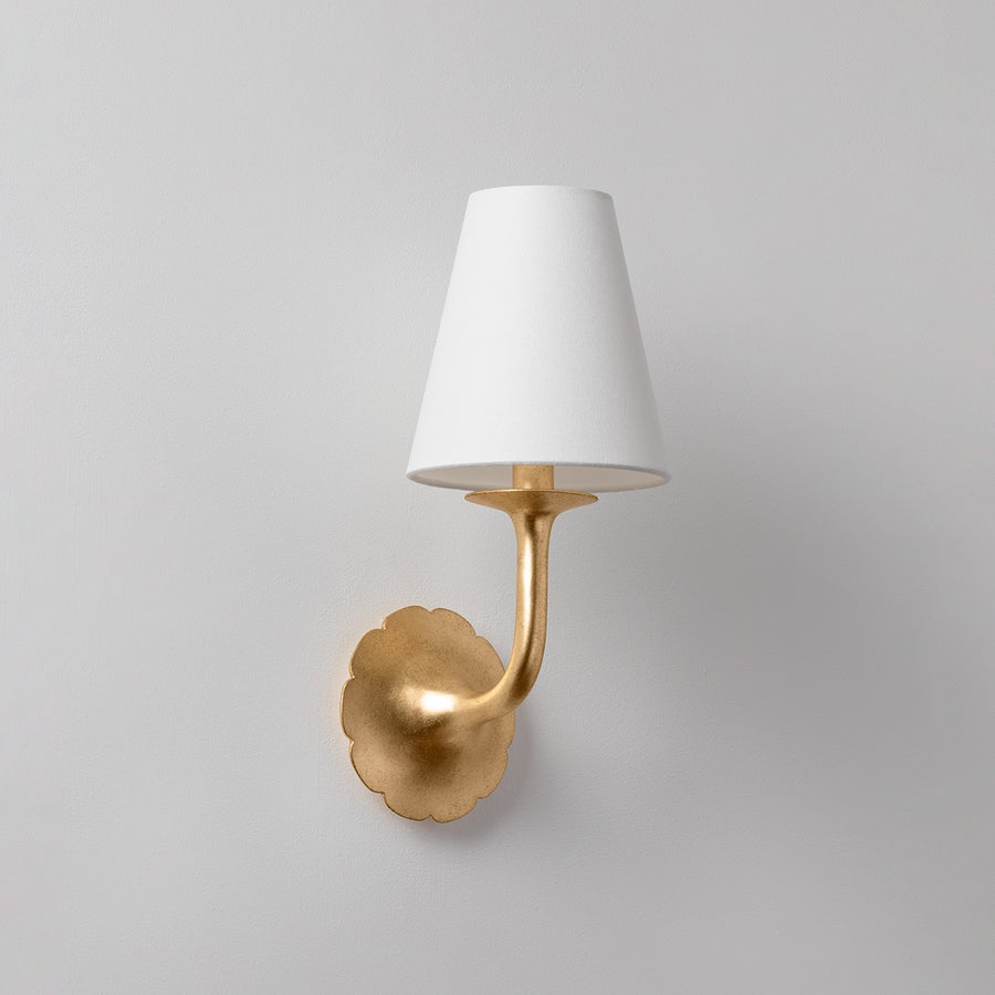 Hudson Valley Lighting WINNIPEG WALL SCONCE — Vintage Gold Leaf