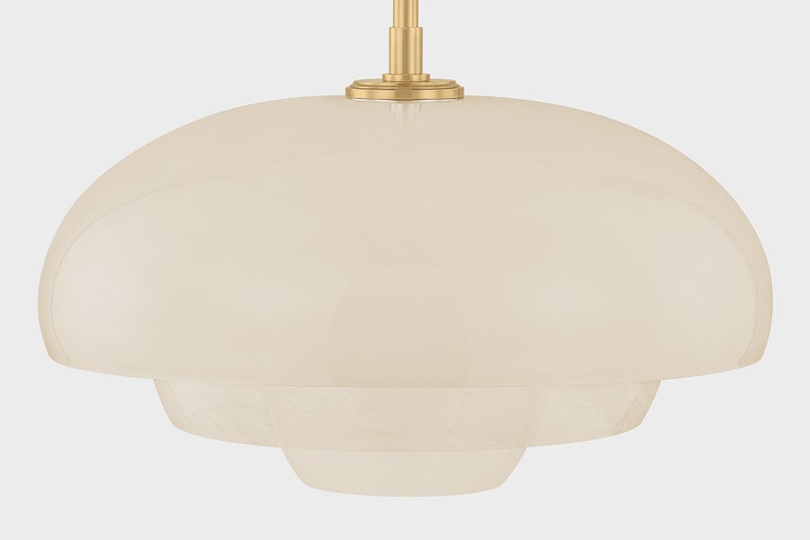 Hudson Valley Lighting AUBURNDALE Pendant — Aged Brass