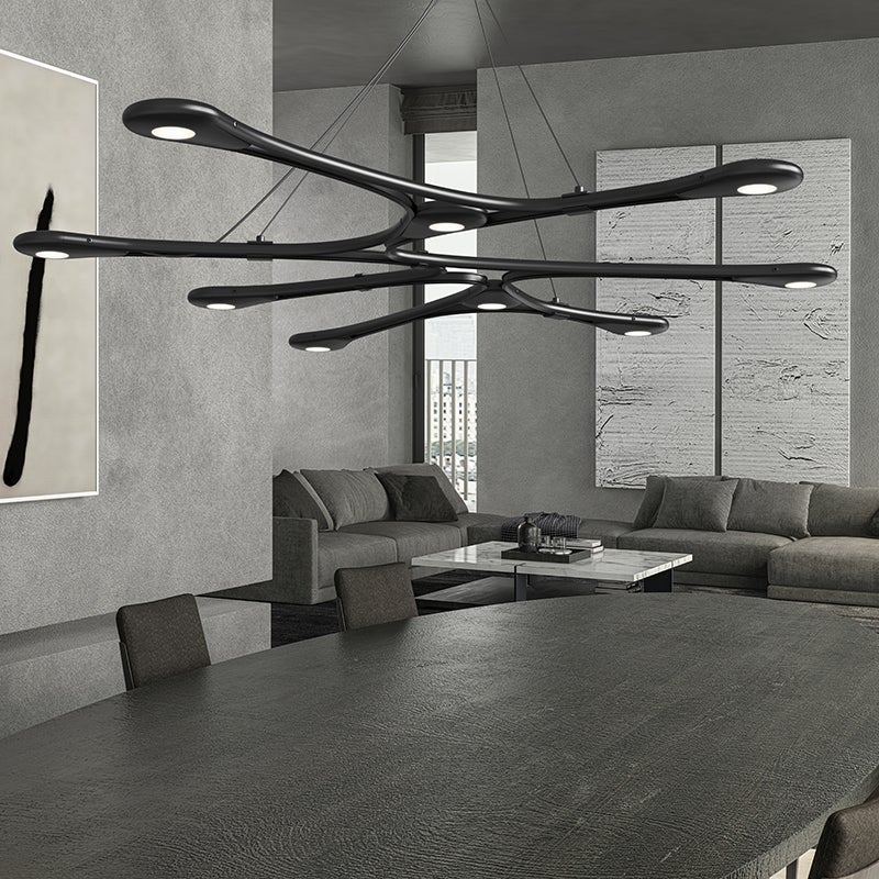 Abstraction™ Fixtures & Pendants in Satin White, image 2