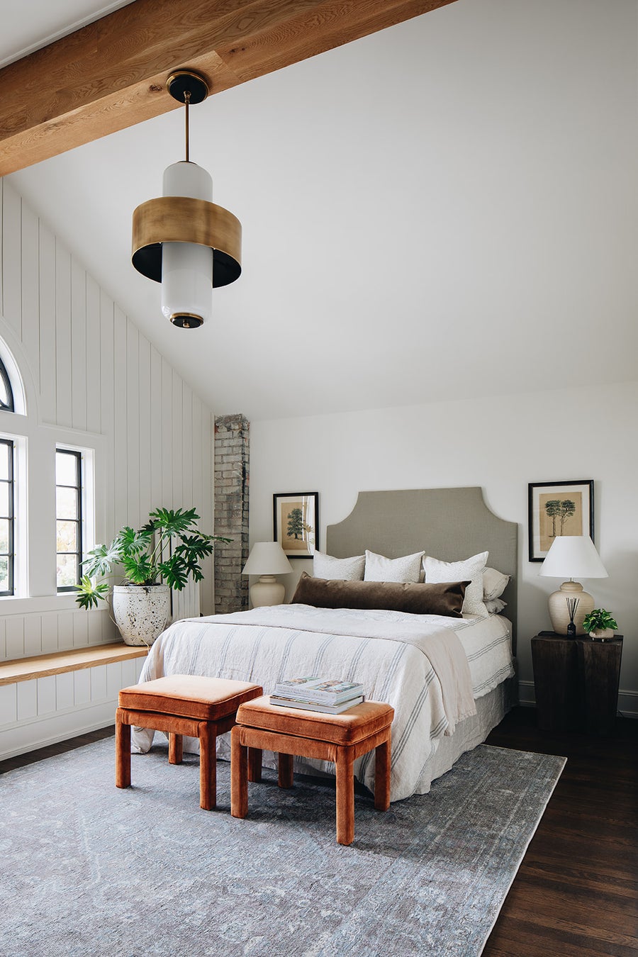 Corbett Lighting Melrose Pendant — 275-46-VB/SBK