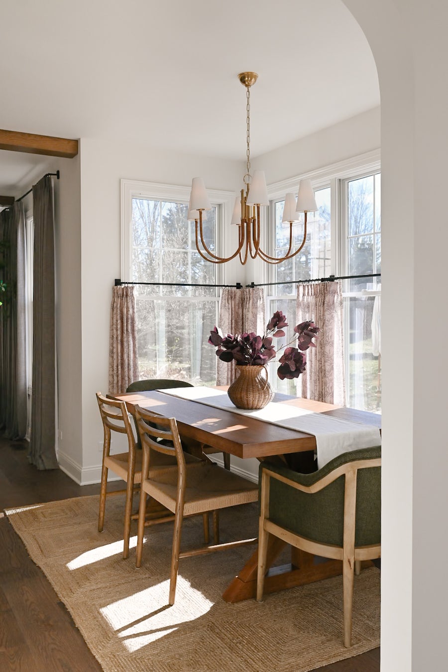 Hudson Valley Lighting Ripley Chandelier — Aged Brass