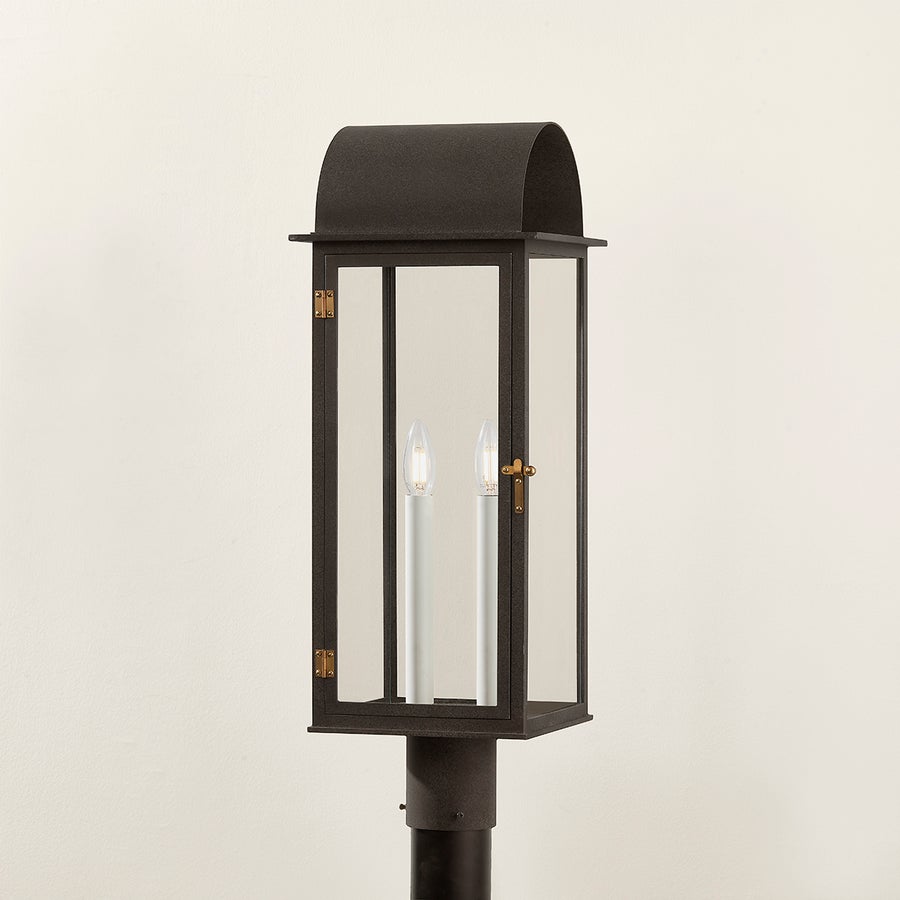 Troy Lighting Bohen Exterior Post — P2225-FRN/PBR