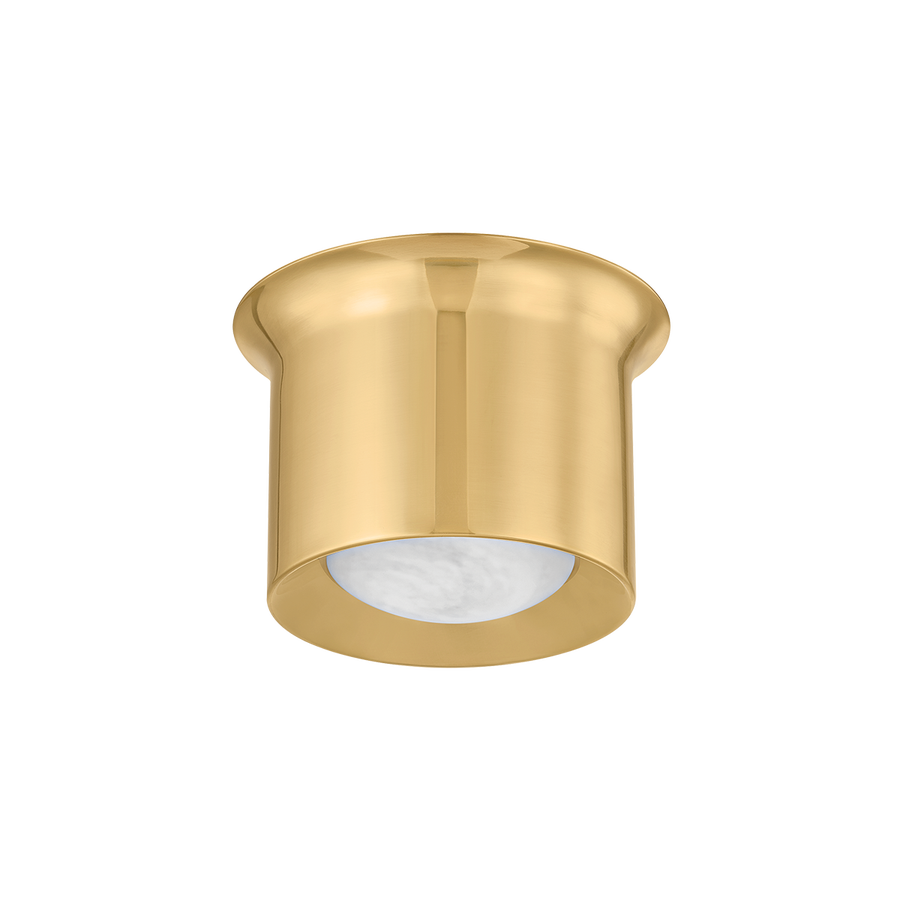 Hudson Valley Lighting NOXON Flush Mount — Aged Brass