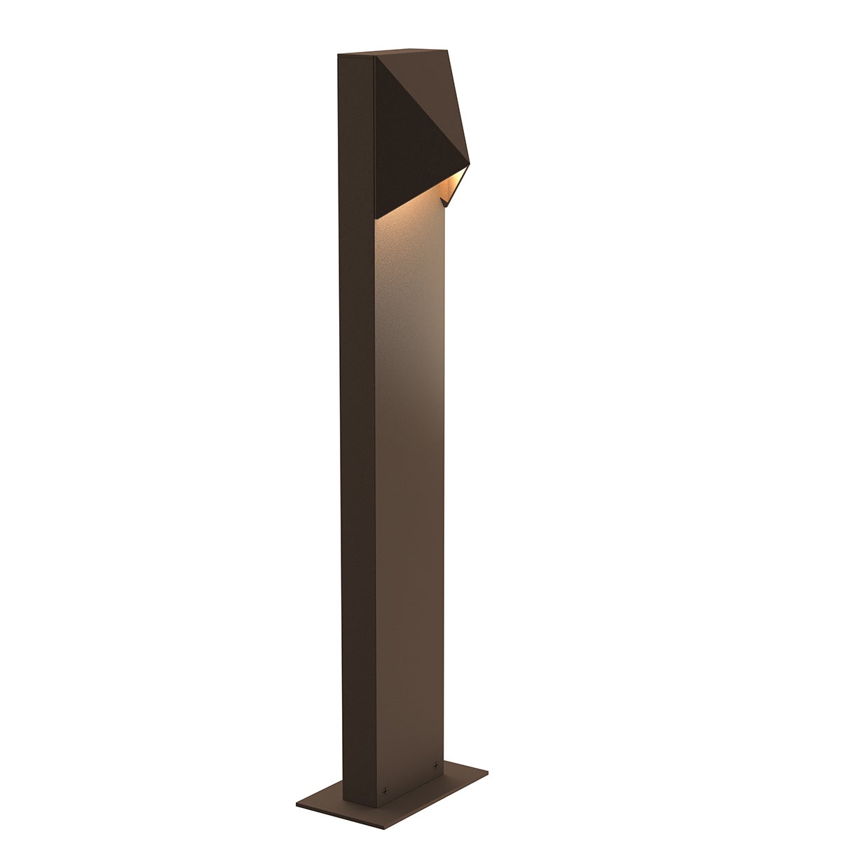 Triform Compact Bollards in TEXTURED BRONZE