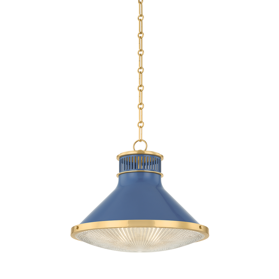 Hudson Valley Lighting Highclere Pendant — MDS2405-AGB/FBL