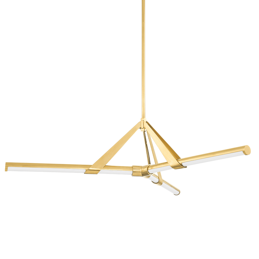 Hudson Valley Lighting Jonas Chandelier — Aged Brass
