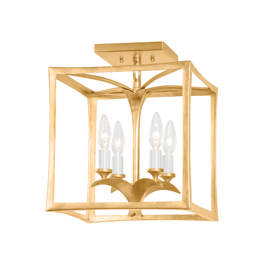 Corbett Lighting Bergamo Flush Mount — 435-12-VGL/GL